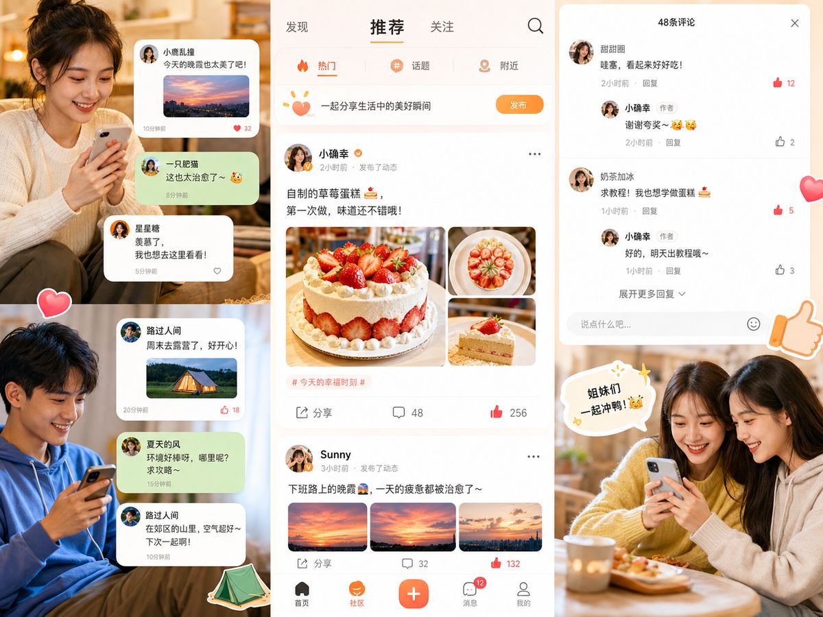 小马拉大车传媒社区互动
